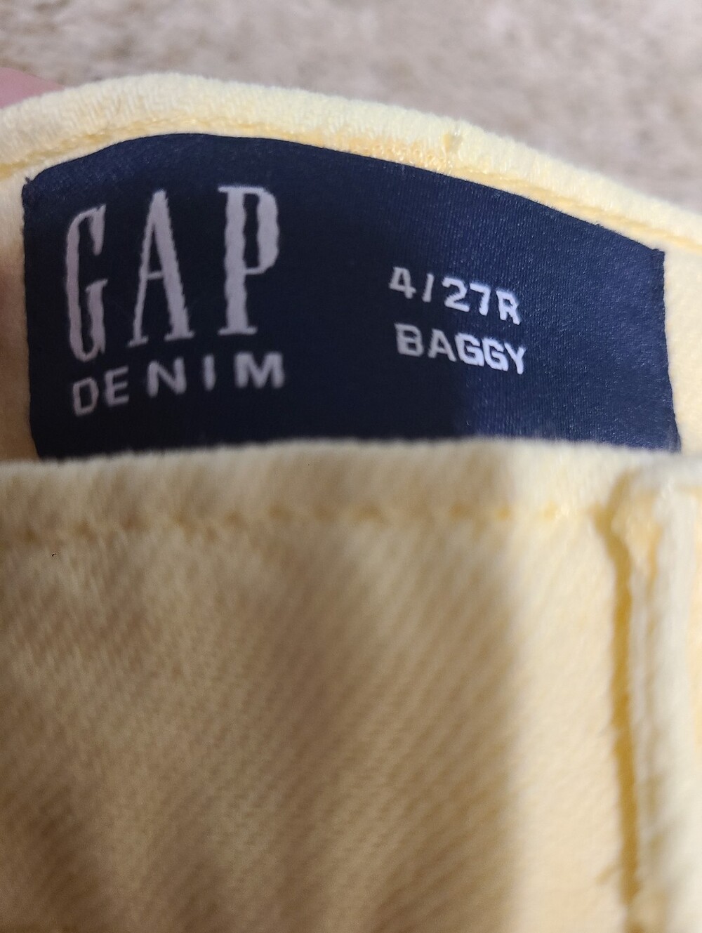 Gap Super Soft Mid Rise Baggy Utility Jeans - Picture 3 of 7